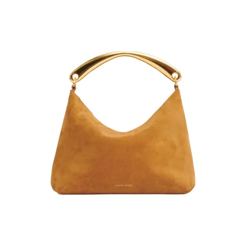 MANSUR GAVRIEL Телячья кожа Сумка Мини Женская Карамельный Коричневый