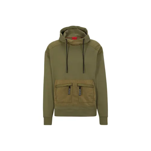 Hugo Boss SS23 Свитшот Мужской Зеленый