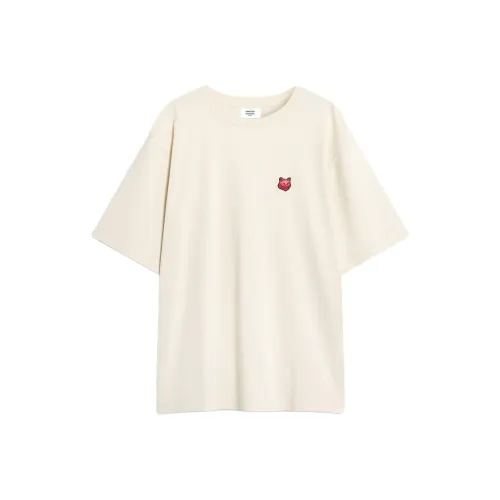 Maison Kitsune Мраморные Мужские T-Рубашки