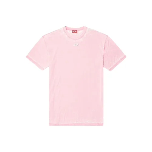 DIESEL Розовые Мужские T-рубашки