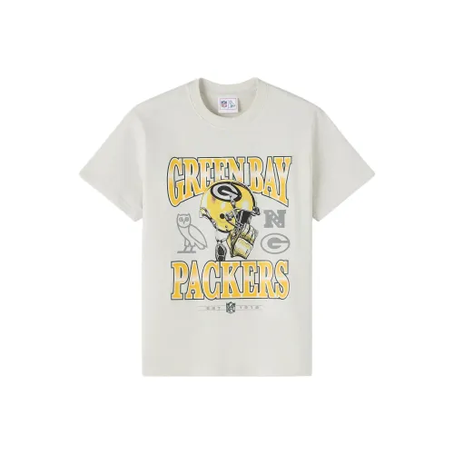 NFL Ovo Co Бренд Белая Унисекс Футболка