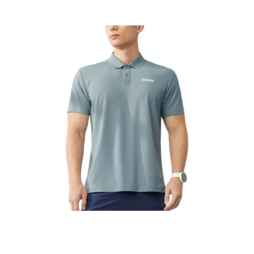 361° T Рубашка Мужская Island Серый Синий