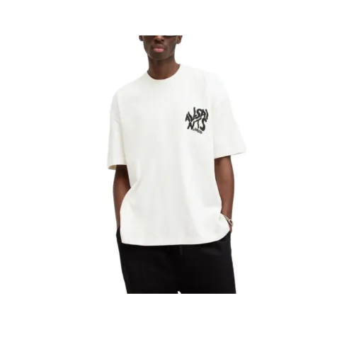 ALLSAINTS Белая Мужская Футболка