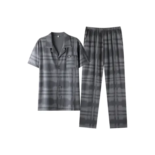 DUOQIAOMEI Пижамный комплект Мужской Цвет на изображении