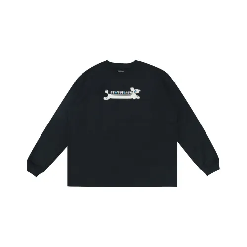 STAY UP LATE T-Shirt Унисекс Черный