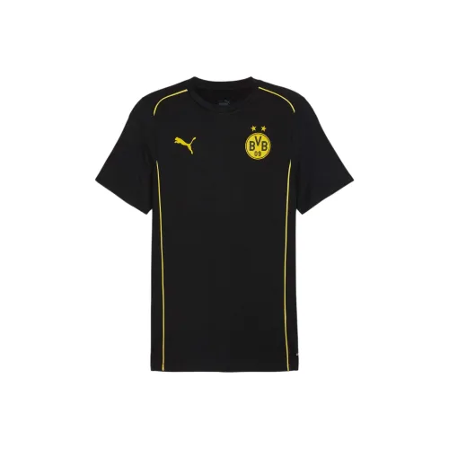 PUMA Borussia Dortmund SS24 T-Shirt Мужской Желтый Черный