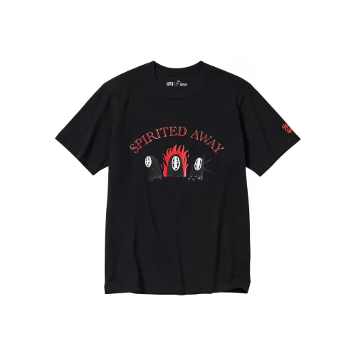 UNIQLO x Ghibli T-Shirt Унисекс Черный