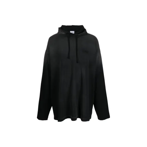 Vetements Толстовка Мужская Углеродно-Черная