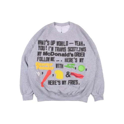Travis Scott Свитшот Унисекс Серый