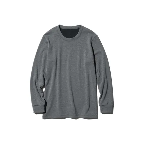 UNIQLO Темно-серые мужские футболки T