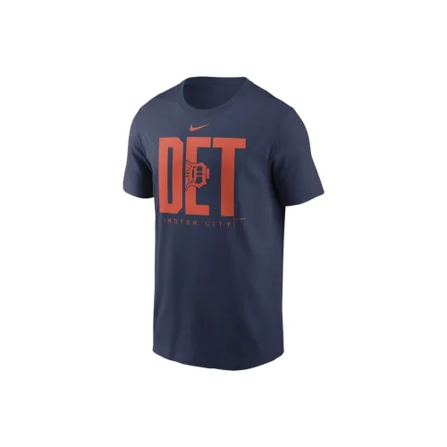 Nike T-Shirt Detroit Tigers Мужской Морской Синий