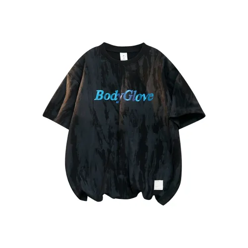BODY GLOVE Рукав с оборванным плечом T-рубашка Унисекс