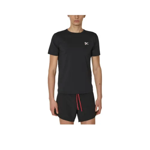 District Vision T-Shirt Мужской Черный