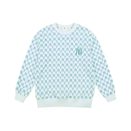 MLB Old Flower Синий Унисекс Свитшоты