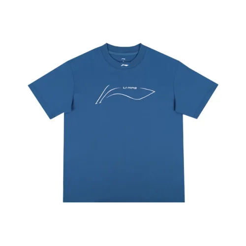 LINING T Рубашка Унисекс Королевский Синий