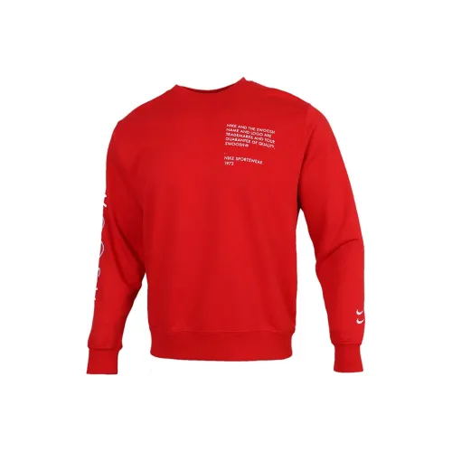 Nike Университетский Красный Мужские Толстовки