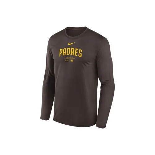 nike SAN DIEGO PADRES Аутентичная Коллекция Practice T-Shirt Мужская Коричневая