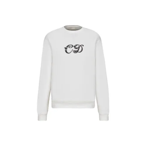 DIOR Quarterly New Products Свитшот Мужской Белый