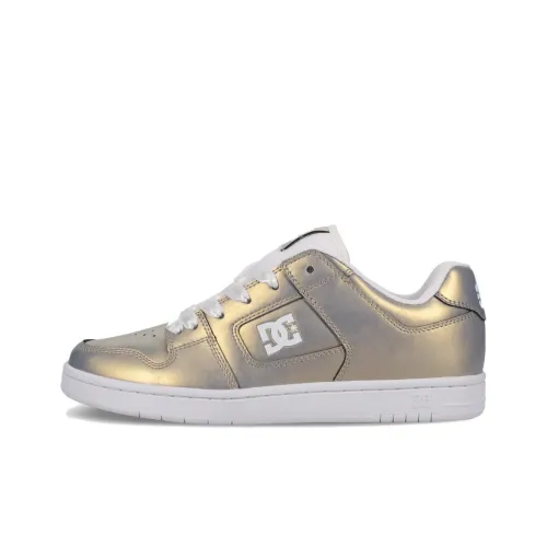 DC Shoes MANTECA 4 Low Топ Скейтборд Кроссовки Женские Светло-Золотые
