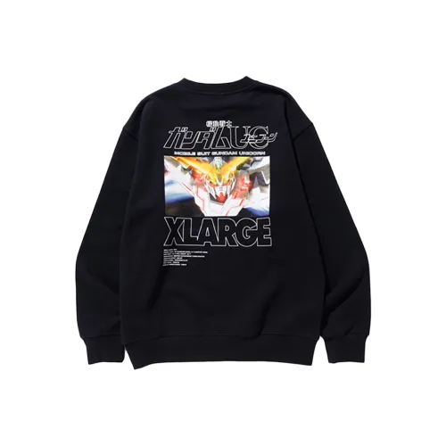 XLARGE Черный Унисекс Свитшоты