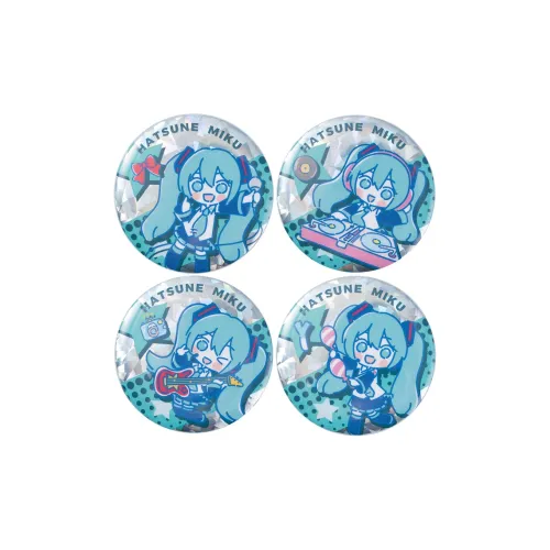MOEYU Hatsune Miku Starry Live Collection SHATTERED Craft Жестяной значок Miku Valley