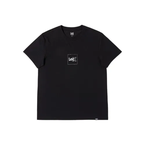 Мужская черная футболка Lee co-branded model