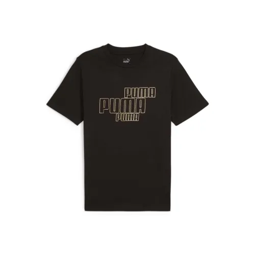 PUMA Черный 01 Мужская T-рубашка