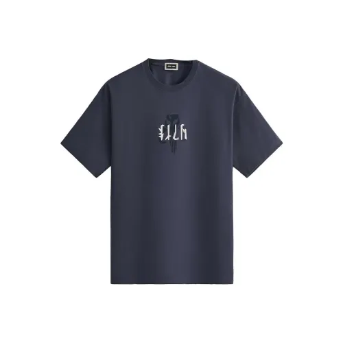 Kith Синий Мужской T-Рубашки