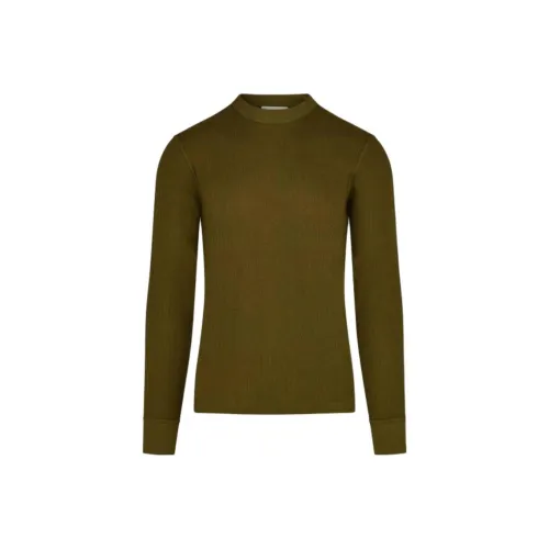 Ferragamo T-рубашка мужская оливково-зеленая