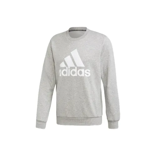 Adidas Средний Фотиния Серый Мужской Свитшот