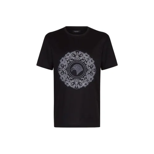 STEFANO RICCI Рубашка Мужская Черная