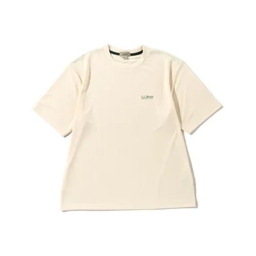 L.L.Bean Айвори Мужская T-рубашка