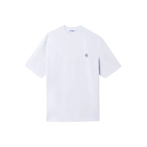 STONE ISLAND Рубашка Мужская Светло-Синяя