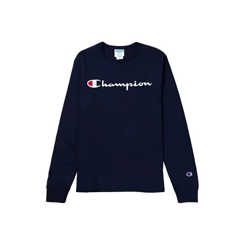 Champion Свитшот Унисекс Темно-синий