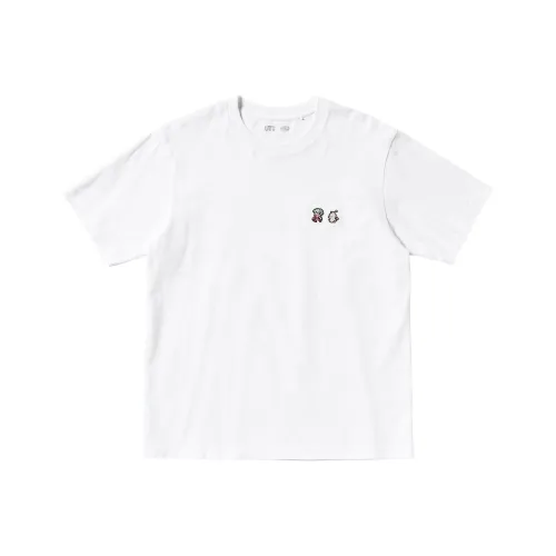 UNIQLO x Final Fantasy T-Shirt Мужской Белый