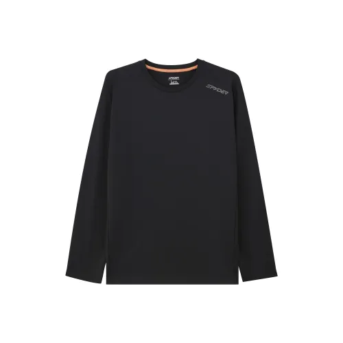 SPYDER Мужские черные футболки