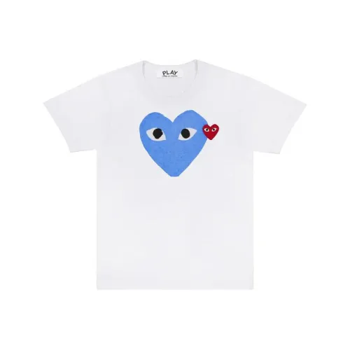 CDG Play Синяя Унисекс Футболка