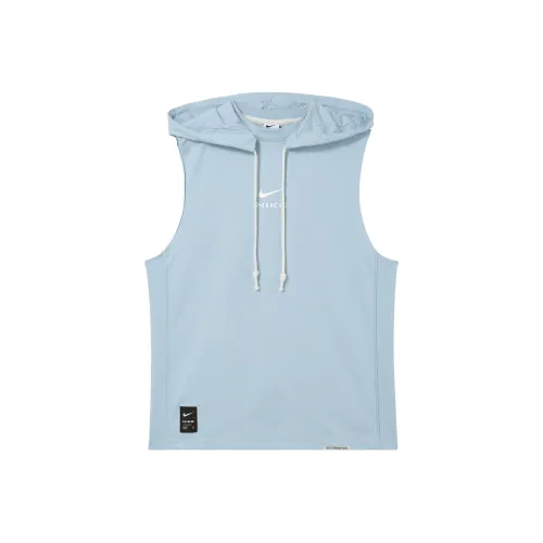 Nike SS23 Resistant High Basketball Series Ecstatic Ocean Blue Мужские Свитшоты