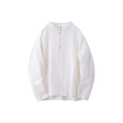 XUANSHENG Белая Мужская T-Рубашка