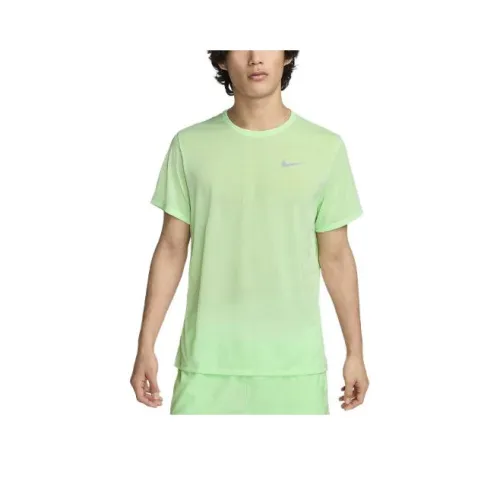 Nike Паровой Зеленый Мужской T-Рубашки