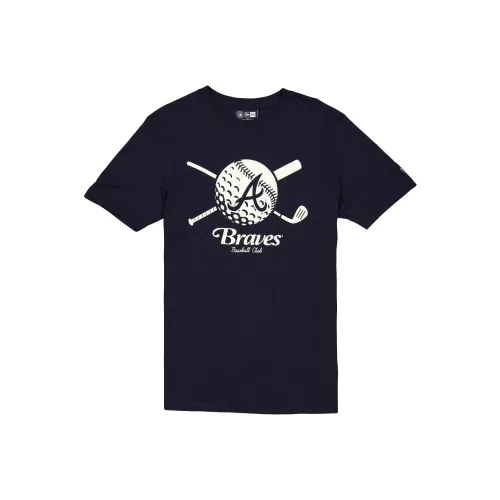 New Era SS24 Atlanta Braves T-Shirt Унисекс Синий