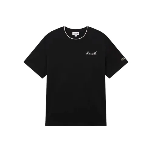 Рубашка LACOSTE Collaboration SS25 Мужская Черная