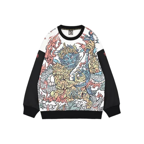 WOOKONG Черные Мужские Свитшоты