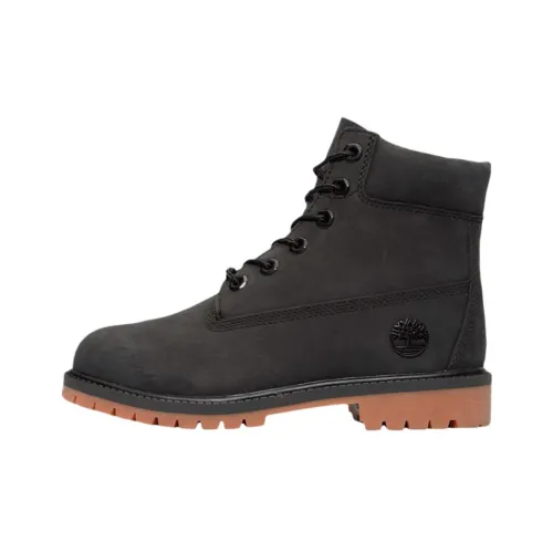 Timberland Премиум Детская Туристическая Обувь Черная Для Школьного Возраста