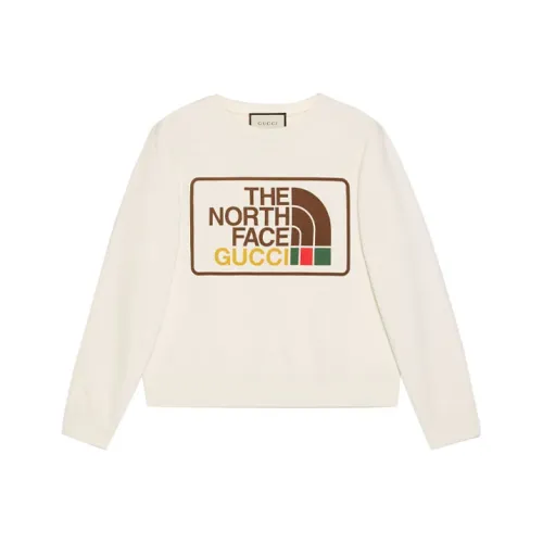 GUCCI X The North Face Свитшот Мужской Белый
