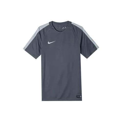 Nike Черный Серый Цвет Мужская Футболка