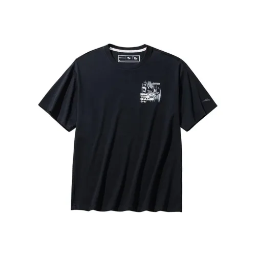 Anta Basketball Collection Мужская черная футболка