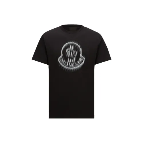 Moncler Черные Мужские T-рубашки