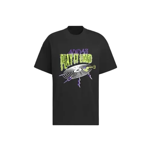 Adidas SS25 T-Shirt Мужской Черный