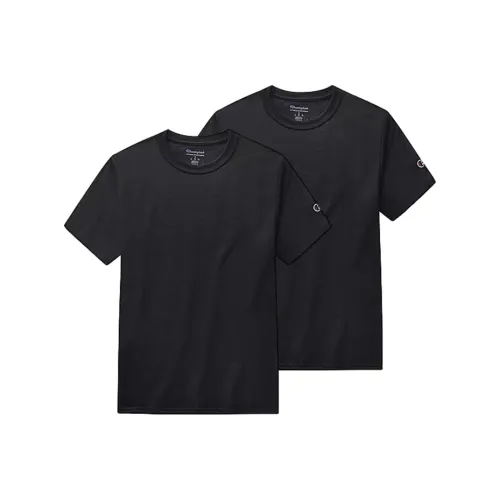 Champion Black Унисекс T-рубашка